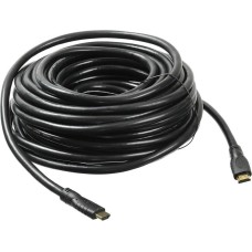BURO Кабель аудио-видео HDMI 2.0 HDMI (m)/HDMI (m) 20м. позолоч.конт. черный (BHP HDMI 2.0-20)