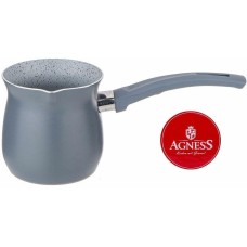 Турка AGNESS 906-254 BLACK MARBLE 450мл