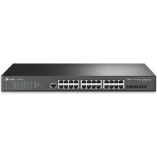 TP-LINK Коммутатор SG3428X (L2+) 24x1Гбит/с 4SFP+ управляемый