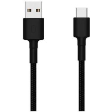 XIAOMI Кабель Mi Braided, USB Type-C (m) - USB (m), 1м, черный [sjv4109gl]