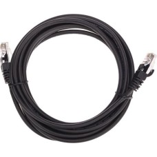 REXANT Шнур коммутационный патч-корд U/UTP, CAT 5e, RJ45-RJ45, 26AWG, LSZH, черный, 3м