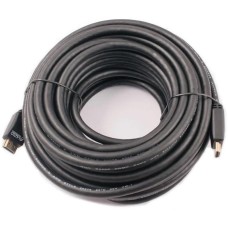 NONAME Кабель аудио-видео WH-111 HDMI (m)/HDMI (m) 15м. позолоч.конт. черный (9785)