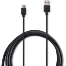 BURO Кабель USB Type-C (m) - USB (m), 1м, 3A, черный [bu-usb-ac-1m-3a]