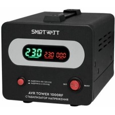 SMARTWATT Стабилизатор напряжения AVR Tower 1000RF черный [4512020370002]