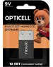 OPTICELL 9V Батарейка Basic 6LR61, 1 шт