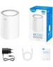 CUDY Бесшовный Mesh роутер M3000, Wi-Fi 6, AX3000, 2.4/5ГГц, 1 LAN, белый [m3000(1-pack) white]