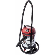 Пылесос REDVERG Строительный пылесос RD-VC1200S-25S, черный