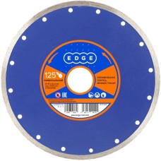 Диск алмазный EDGE Диск алмазный сплошной (125х22.23 мм)