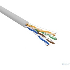 Rexant (01-0052-R) Кабель витая пара U/UTP, CAT 5e, PVC, 4PR, 24AWG, INDOOR, SOLID, серый, 305м, серия LIGHT, РФ