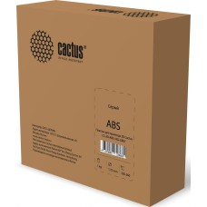 CACTUS Пластик для принтера 3D CS-3D-ABS-1KG-GREY ABS d1.75мм 1кг L386м 1цв