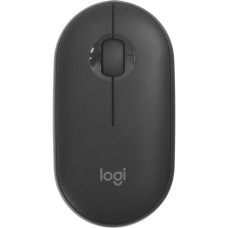 LOGITECH Мышь Pebble 2 M350S графитовый оптическая 4000dpi silent беспров. BT для ноутбука 2but (910-006988)