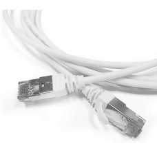 HYPERLINE Кабельная сборка PC-LPT-SFTP-RJ45-RJ45-C6-5M-LSZH-WT Патч-корд S/FTP, экранированный, категория 6 (100% Fluke Component Tested), 28AWG, LSZH, 5м, белый