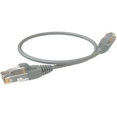 SYSMATRIX Патч-корд PC 4545.5EU26.03LSZHGY U/UTP RJ-45 вил.-вилка RJ-45 кат.5E 0.3м серый LSZH