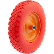 PALISAD Колесо полиуретановое 4.80/4.00-8, длина оси 90 мм, подшипник 20 мм 68977