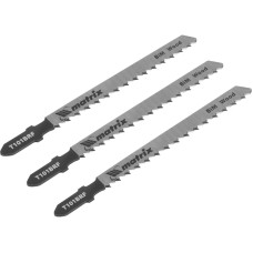 MATRIX Полотна для электролобзика по дереву, 3 шт, T101BRF, 75 x 2.5 мм, обратный зуб, Bim Professional 78213