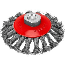 MATRIX Щетка для УШМ, 100 мм, М14, 