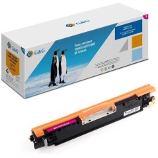 Картридж лазерный G&G Картридж лазерный GG-CF353A пурпурный (1000стр.) для HP CLJ Pro MFP M176/M176FN/M177/M177FW