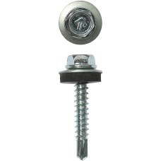 ЗУБР СКД, 29 х 4.8 мм, цинк, 400 шт (1,88 кг.), кровельный саморез, Профессионал (4-300315-48-029)