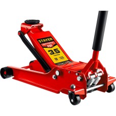STAYER F-37 RED FORCE, 3.5 т, 98 - 535 мм, универсальный подкатной домкрат для СТО, Professional (43158-3.5)