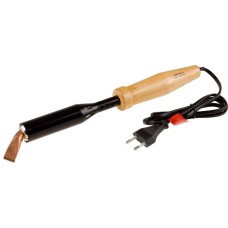 ЗУБР 150 Вт, клин, электропаяльник для лужения с деревянной рукояткой (55405-150)