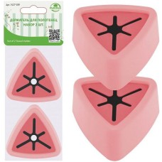 MULTIDOM Держатель для полотенец. Набор 2 шт. Размер 5х5х2,5 см. VL27-189