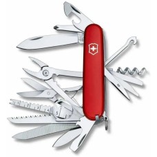 VICTORINOX Нож перочинный SwissChamp (1.6795) 91мм 33функц. красный карт.коробка
