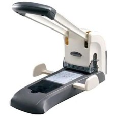 KW-TRIO Дырокол Lever-Tech HD 9556 макс.:200лист. металл серый отв.:2 с линейкой