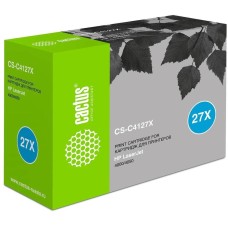 CACTUS Картридж лазерный CS-C4127X C4127X черный (10000стр.) для HP LJ 4000/4050