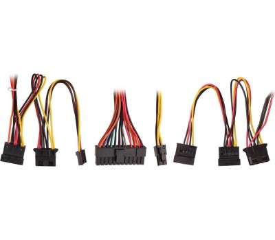 Блок питания EXEGATE 350W UN350, ATX, 12cm fan, 24p+4p, 3*SATA, 2*IDE, FDD (EX244552RUS)