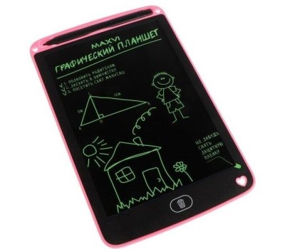 Планшет графический MAXVI MGT-01 Pink