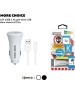 АЗУ MORE CHOICE (4627151192116) AC23m 2USB 2.4A для micro USB Black