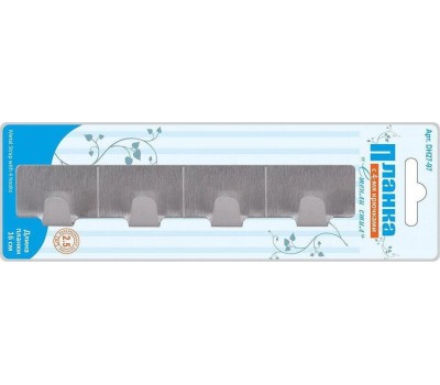 Планка с 4 крючками 