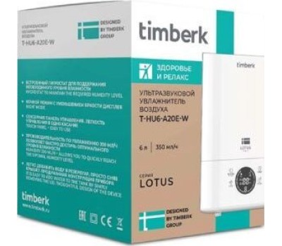 Увлажнитель воздуха TIMBERK T-HU6-A20E-W ультразвуковой
