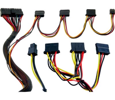 Exegate ES279023RUS Блок питания 300W Special TPS300, TFX, black, 8cm fan, 24p+4p, 2*SATA, 1*IDE, FDD