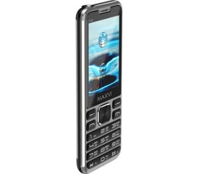 Телефон мобильный MAXVI X10i Metallic Silver