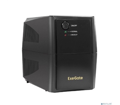 EXEGATE EX294608RUS ИБП SpecialPro UNB-500.LED.AVR.4C13 <500VA/300W, LED, AVR, 4*C13, Black>