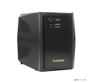 EXEGATE EX294608RUS ИБП SpecialPro UNB-500.LED.AVR.4C13 <500VA/300W, LED, AVR, 4*C13, Black>