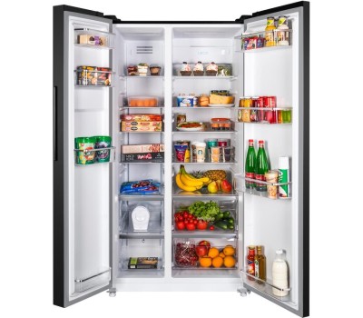 Холодильник Maunfeld MFF177NFSB 2-хкамерн. черный глянц. инвертер (КА-00012699)