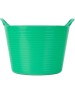 СИБРТЕХ Ведро гибкое сверхпрочное, 28 л, зеленое, 67512
