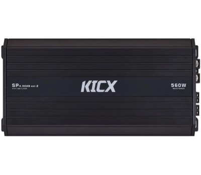 Автоусилитель KICX Усилитель автомобильный SP 4.90AB ver.2, черный [2062115]