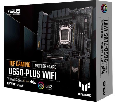 Материнская плата ASUS Материнская плата TUF GAMING B650M-PLUS, Socket AM5, AMD B650, mATX, Ret