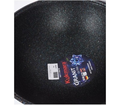 Казан KUKMARA Казан д/плова а/пр литой 7,0л алюм/кр Granit ultra blue ТМ