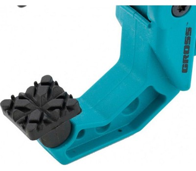 Струбцина GROSS Струбцина клещеобразная 1-1/2, пластиковый корпус, храповой механизм жесткой фиксации, 38 мм 20801