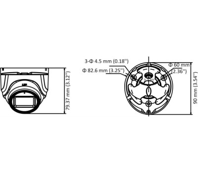 HiWatch DS-T503(C) (2.8MM) Камера HD-TVI