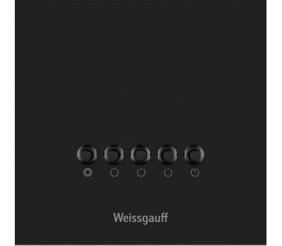 Вытяжка WEISSGAUFF Вытяжка каминная Box 40 PB, кнопочное управление, черный [433584]