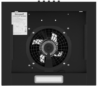 Вытяжка WEISSGAUFF Вытяжка каминная Box 40 PB, кнопочное управление, черный [433584]