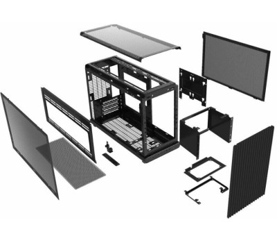 Корпус для ПК LIAN-LI Корпус mATX Lian Li A3, Mini-Tower, без БП, черный [g99.a3x.r0]