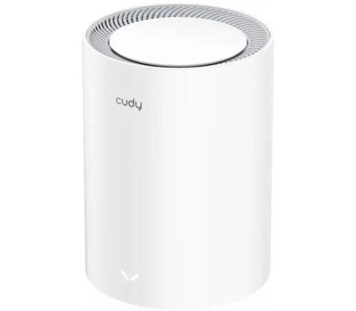 CUDY Бесшовный Mesh роутер M3000, Wi-Fi 6, AX3000, 2.4/5ГГц, 1 LAN, белый [m3000(1-pack) white]