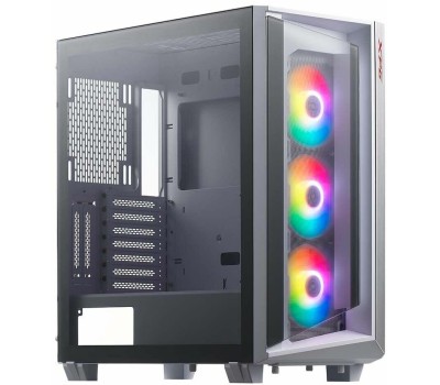 Корпус для ПК XPG Корпус CRUISER WHITE [CRUISERST-WHCWW] (Midi-Tower, белый, TG, 120mm ARGB fan*3)