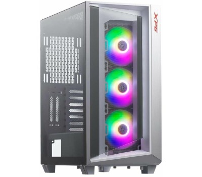 Корпус для ПК XPG Корпус CRUISER WHITE [CRUISERST-WHCWW] (Midi-Tower, белый, TG, 120mm ARGB fan*3)